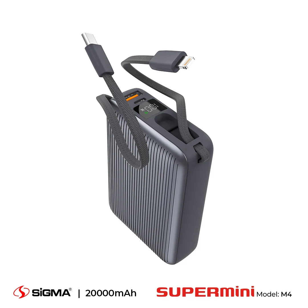 M4_SuperMini_01_2f9a6d5a-aca2-4f2f-95cf-fe51102056f7 Sigma M4 20000mAh SuperMini Power Bank - Image 1